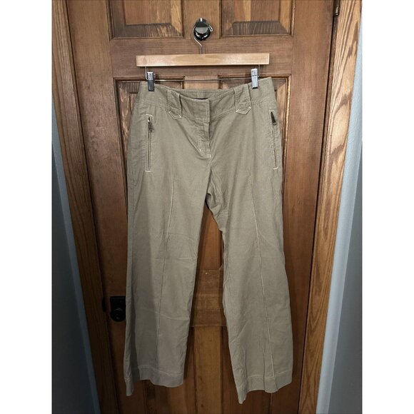 Vintage The Limited Courdory‎ Tan Pants Size 8 Y2K 90s Women’s Academia - Picture 1 of 8